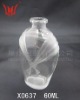 NICE DESIGN CLEAR EMPTY GLASS PERFUME BOTTLE