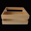 Natural Color wooden crate