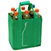 Natural Recycled non-woven bag for drinks