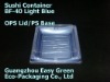 Neat Design- Light Blue Plastic Sushi Platter Tray BF-40