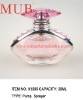 New Design Transparent Empty Glass Cosmetic Perfume Bottles Packaging