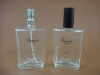 New design 50ml clear glass perfume bottles