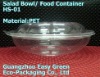 Newest Transparent Salad Bowl With Lid for Food Packaging