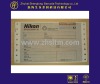 Nikon warranty card with continuous form--SL201