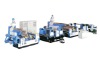 Nonwoven laminating machine for foil or alumium