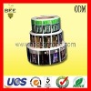 OEM Colorful adhesive sticker