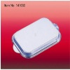 Oblong household food aluminum foil container pan