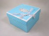 Offset paper gift box printing with customized decorations