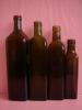 Olive oil glass bottles