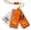 Orange Colthes label  hand tag