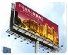 Outdoor advertising banner