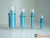 Oval Acrylic Lotion Bottle With Clear Overcap