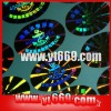 Oval holographic /Round hologram /Customized instant hologram film/ 4D holographic label sticker/ 2011 3d laser hologram foil