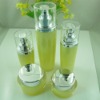 Oval shape Acrylic jars and oval spray bottles