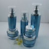 Oval shape cosmetic jars and cosmetic bottles