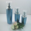 Oval shape plastic bottles with spray pump