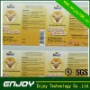 PE/Paper printed colorized adhesive label and colored label