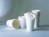 PE coated white disposable paper cups