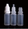 PE eye drop bottle WHITE TAMPERPROOF CAP