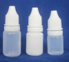 PE eye drop bottle with lock ring cap