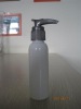 PE shampoo bottle with pump cap