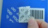 PET barcode labels tamper stickers