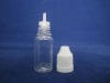 PET bottle with thin dropper