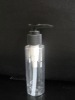 PET clear cosmetic bottle