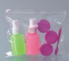 PET cosmetic  bottle  set