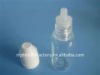 PET dropper bottle white cap