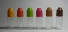 PET dropper bottle with colorful cap