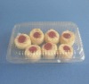 PET fruit pastries and puddings food tray case packaging