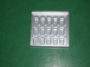 PET grid-type plastic tray,electronic/hardware plastic tray