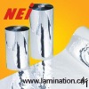 PET metalized glossy laminating film