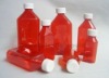 PET plastic bottle medicine bottle red and amber FDA