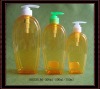 PET plastic shampoo bottle