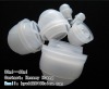 PLASTIC HOLLOW COSMETIC BALL WITH HOUSING