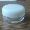 PP&PS cosmetic jar, 3ml plastic jar