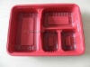 PP Plastic Food Compartment Tray