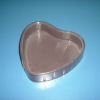 PP heart shape plastic cake box