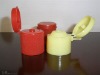 PP plastic cap in different color,PE plastic cap,ABS plastic cap.