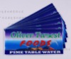 PVC Printing packaging bottle label