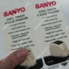 PVC Shrink Label- for Sanyo Toaster(UNIC-BL291)