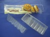 PVC biscuit tray with five cavities