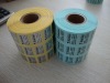 PVC , bottle label battery  food fruit label