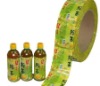 PVC shrink label(food grade)