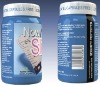 PVC shrink label for tablets bottles with perforated