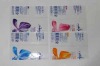 PVC shrink plastic film labels