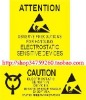 PVC warning label