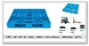 Packing Plastic Pallets for Export goods Flat Top With Nine Feet Pallet